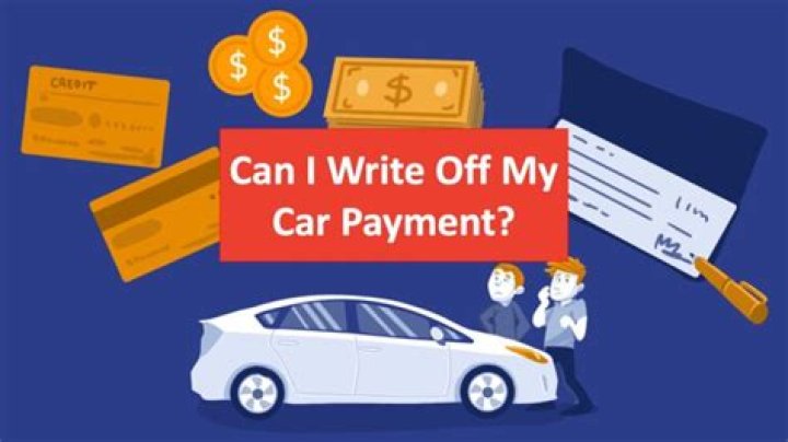 Can I write off my truck payment?