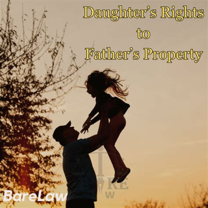 What is the right of daughter in parents property?