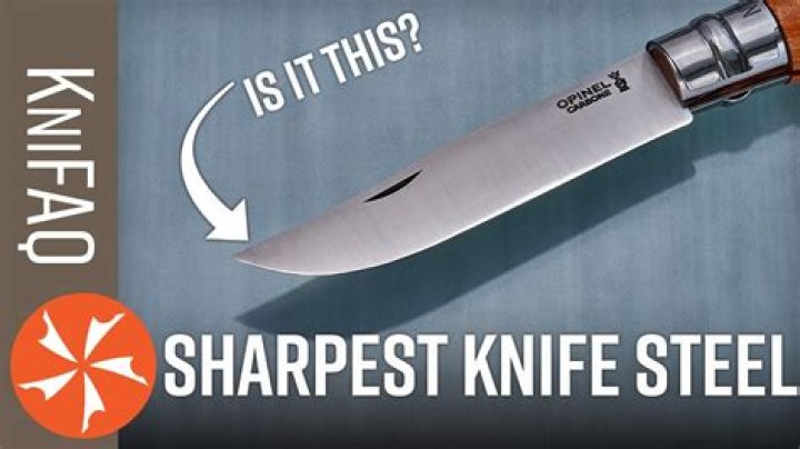 What steel holds the sharpest edge?