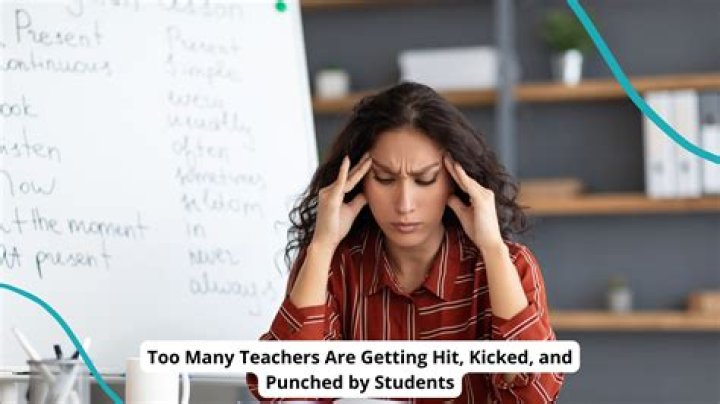 What to do if a child hits a teacher?